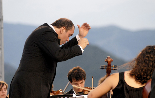 01-08-2014 Ravello Festival - Nicola Paszkowski direttore, Marco Pierobon tromba solista